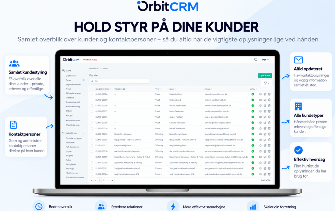 OrbitCRM_kunder-og-kontaktpersoner